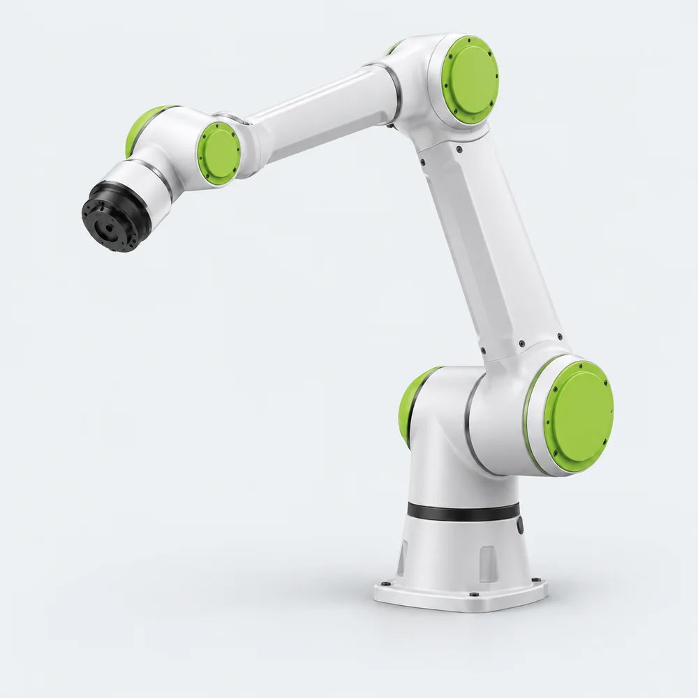ИИ-иллюстрация для FANUC CRX-10iA; внешний вид может отличаться