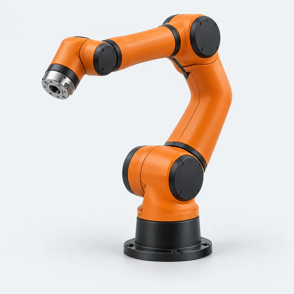 ИИ-иллюстрация для KUKA LBR iisy; внешний вид может отличаться