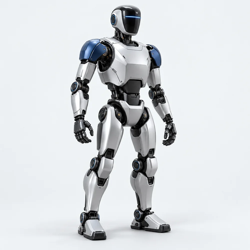 ИИ-иллюстрация для UBTech Walker S2; внешний вид может отличаться